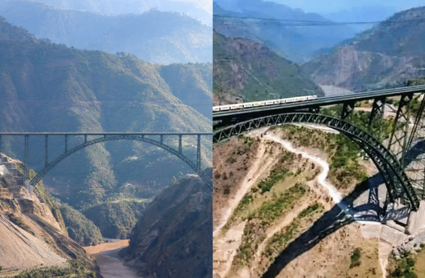 India Inaugurates World’s Highest Railway Bridge in Jammu…